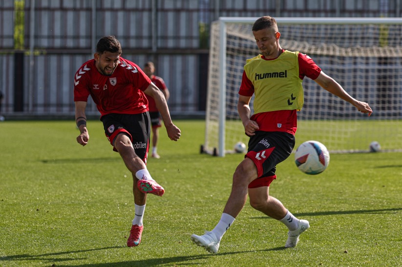 Samsunspor, Kayserispor maçı hazırlıklarını tamamladı