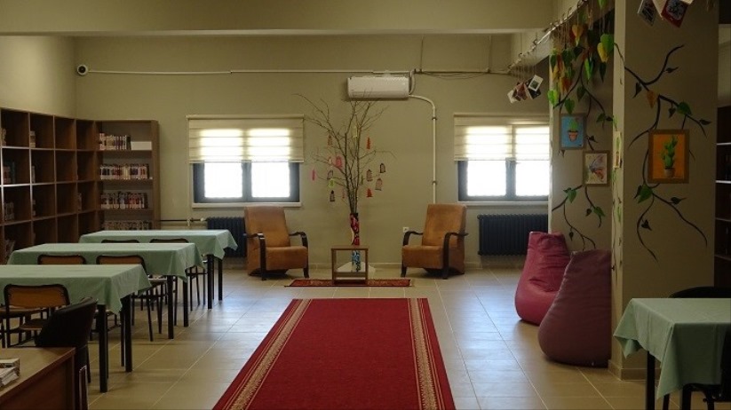 Kavak Cezaevi'nde 'Şehit Eren Bülbül Kütüphanesi' açıldı