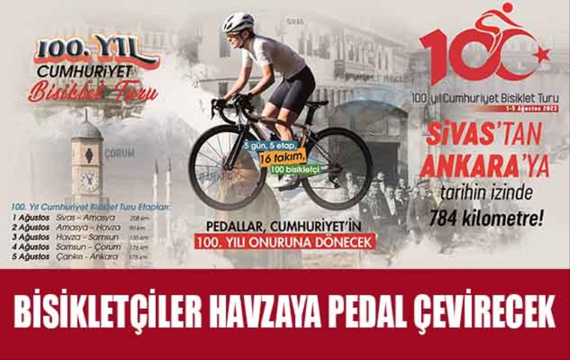100.Yıl Cumhuriyet Bisiklet Turu'nda hedef Samsun
