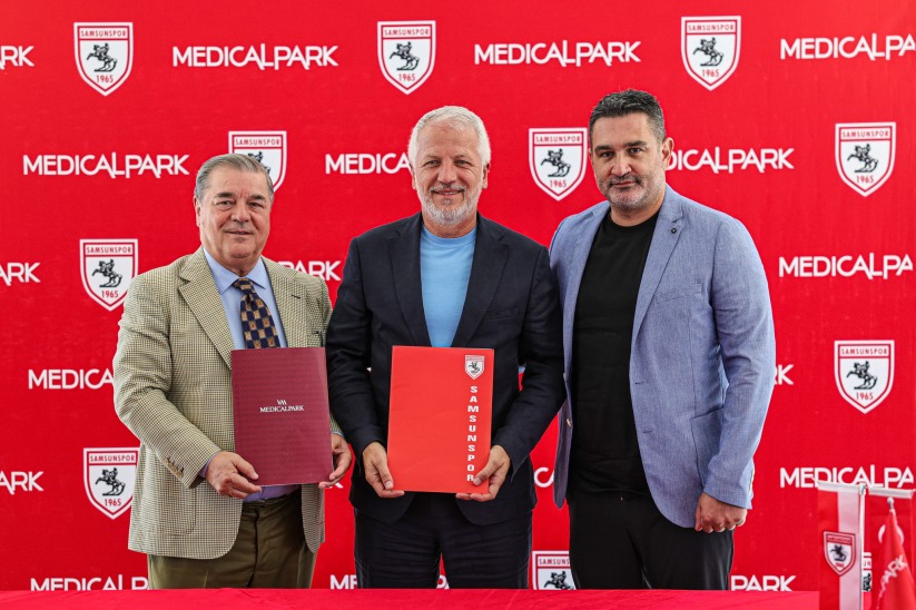 Samsunspor ile Medical Park Samsun Hastanesi sponsorluk anlaşması imzaladı