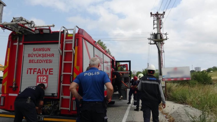 Trafodan çıkan ses, ekipleri alarma geçirdi