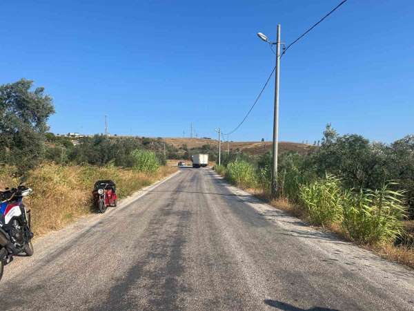 Avşa'da kalp krizi geçiren sürücü kaza yaptı: Hastanede hayatını kaybetti