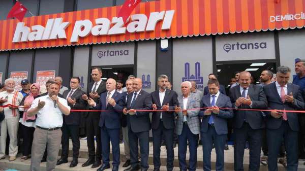 Erzurum'da halk pazarlarının 5'incisi açıldı
