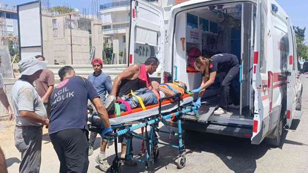 Manavgat'ta iş kazası: 2 yaralı