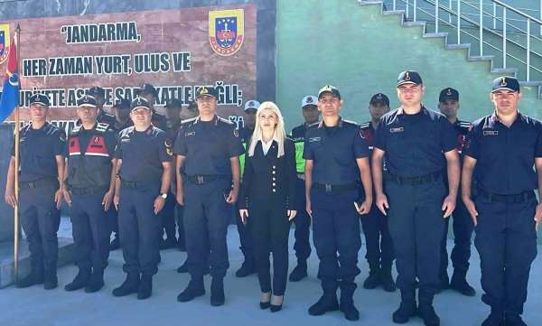 Altıntaş Kaymakamı Yıldırım'dan jandarma birimlerine ziyaret