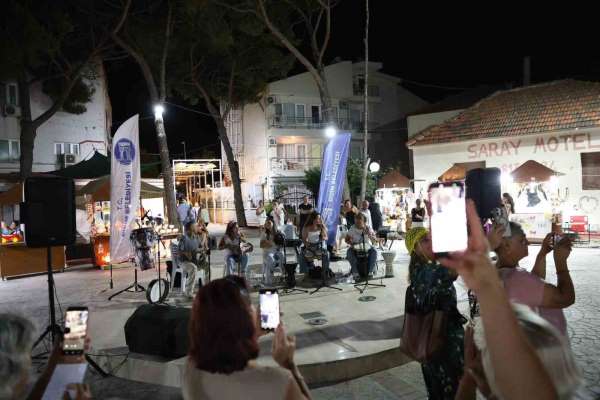 Didim Belediyesi, Altınkum Sanat Sokağı'nda sanat ve dayanışmayı buluşturdu