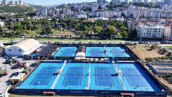 Dünya tenisinin nabzı Samsun'da atıyor