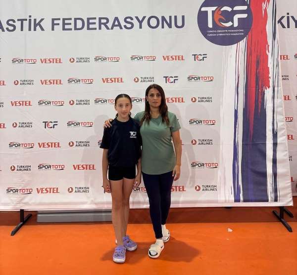 Düzceli Cimnastikçi Öykü Akyıldız, ikinci kez sporcu gelişim kampına davet edildi