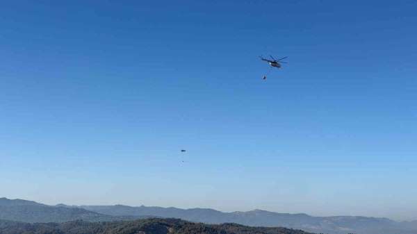 Gömeç, Ayvalık ve Bergama'da binlerce hektar ağacı kül eden yangın kontrol altına alındı