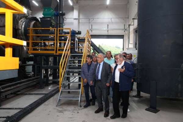 Ordulu iş insanları, fındık kabuğundan aktif karbon üretecek tesisi inceledi