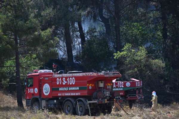 Osmaniye'de orman yangını kontrol altına alındı, soğutma çalışmaları sürüyor