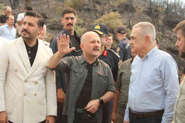 Vali Varol: 'Yangını tamamen kontrol altına almak için 805 personel sahada görev yapıyor'