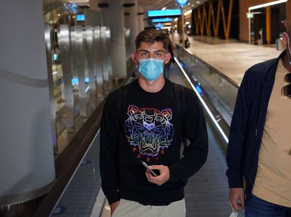 Beşiktaş'ın yeni transferi Francisco Montero, İstanbul'a geldi 