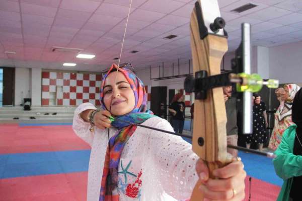 Okçuluk, ev hanımlarının da vazgeçilmezi oldu