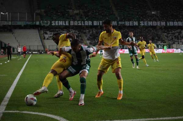 Trendyol Süper Lig: Konyaspor: 0 - Kayserispor: 0