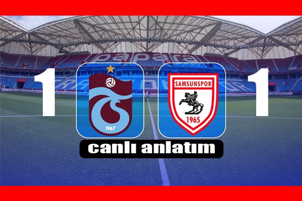 Trabzonspor 1 Samsunspor 1