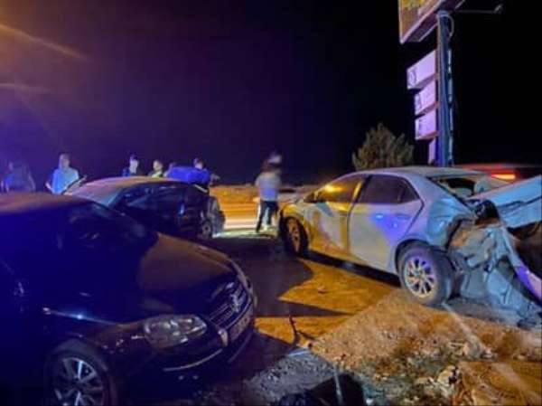 Kahramanmaraş'ta trafik kazası: 3 yaralı