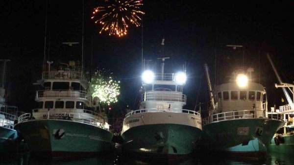 Samsun'da balıkçılar 'Vira Bismillah' dedi