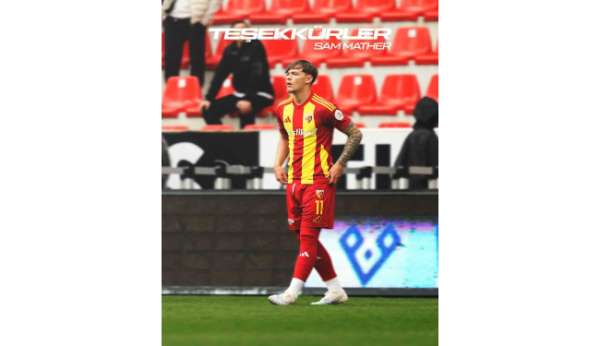 Kayserispor Mather'i gönderdi