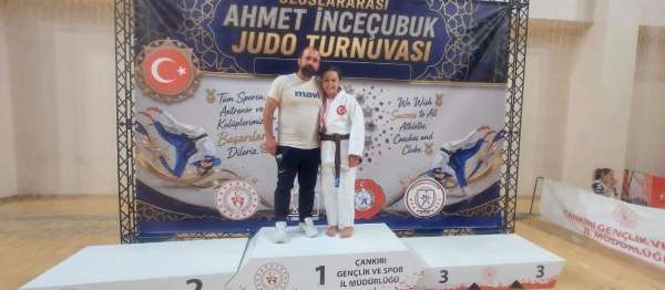 Kırklareli'ne Uluslararası Judo Turnuvası'nda bronz madalya