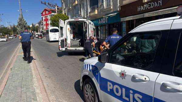 Kütahya'da trafik kazası: 2 yaralı