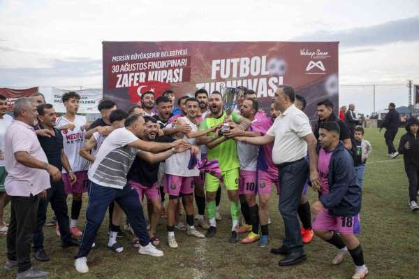 Mersin'de 30 Ağustos Zafer Kupasında şampiyonlar belli oldu