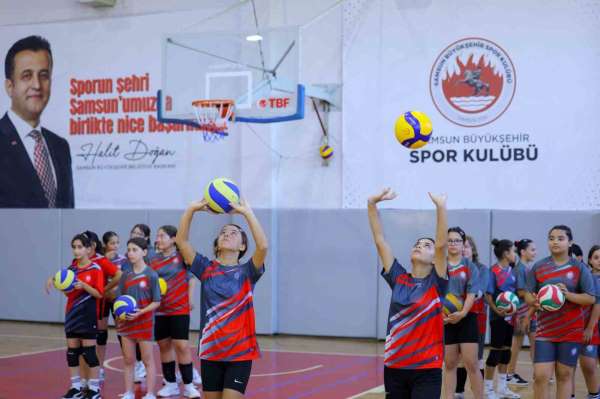 Samsun'da yaz spor okullarına 422 çocuk ve genç katıldı