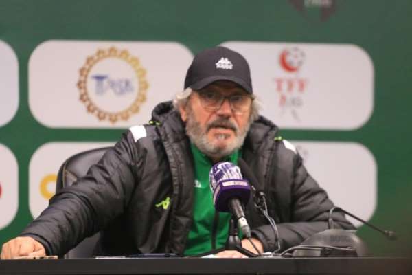 Mustafa Reşit Akçay: 'Bugün bu ligde puan altındır'