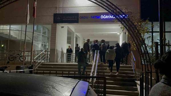 Ordu'da KYK yurdunda asansör halatları koptu, öğrenciler hastaneye kaldırıldı