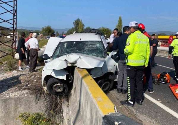 Ula'da yine kaza; 1 yaralı