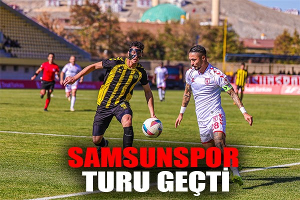 Samsunspor Turu Geçti