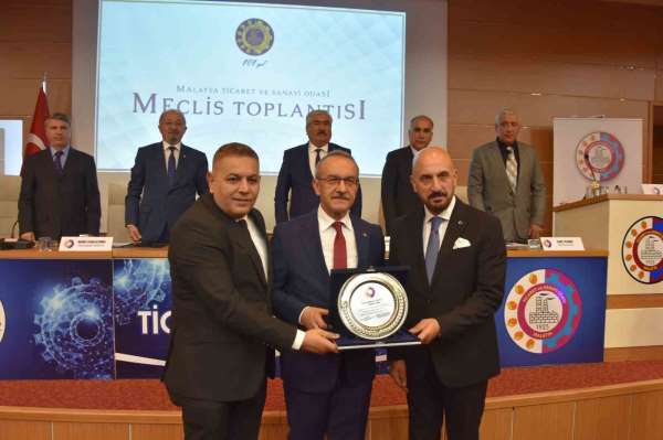 Vali Yavuz, Malatya TSO'nun meclis toplantısına katıldı