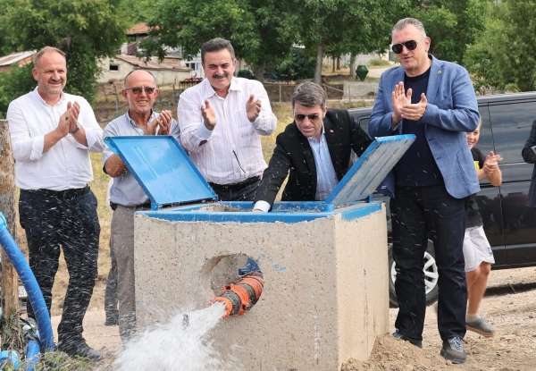 Amasya'da bir yılda 12 bin 440 dekar tarım alanı suyla buluştu