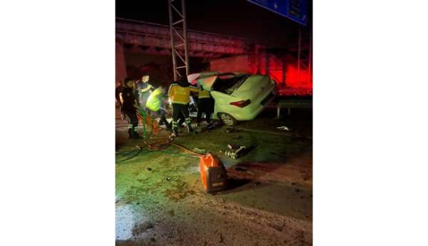 Babaeski'de trafik kazası: 1 kişi hayatını kaybetti