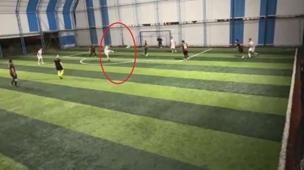 Erzincan'da Zidane esintisi: Köy turnuvasında efsane golün birebir aynısı atıldı