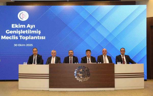 GTO'nun ekim ayı meclis toplantısı genişletilmiş olarak yapıldı