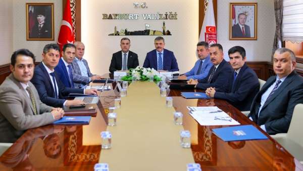 KUDAKA yönetim kurulu Bayburt'ta toplandı