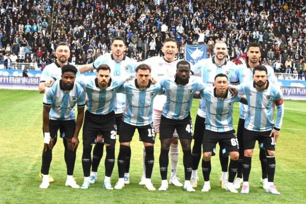 Erzurumspor FK'nın iç sahadaki 3 maçlık galibiyet serisi sona erdi