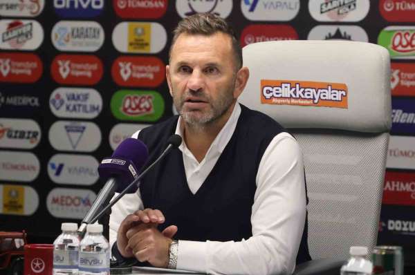 Okan Buruk: 'Kazandığımız için mutluyuz'