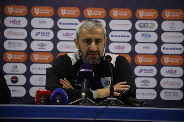 Serkan Özbalta: 'Devre arası bazı şeyleri değiştirmemiz gerekiyordu'