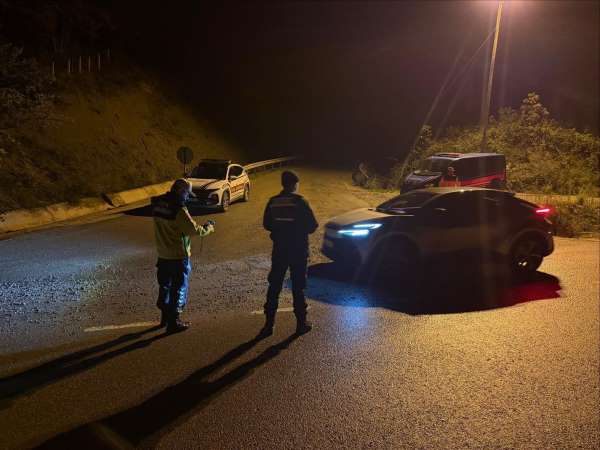 Sinop'ta huzur ve güven uygulaması: 1 kişi yakalandı