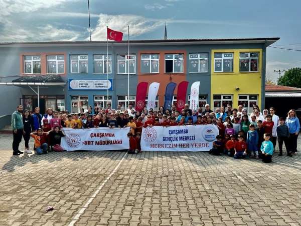 Samsun'un Çarşamba ilçesin'de 'Herkes İçin Spor' etkinliği