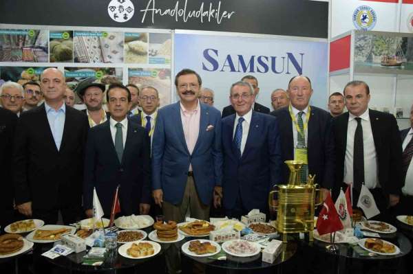 Samsun'da 500 yıllık tarihiyle fındık Karadeniz'i temsil etti