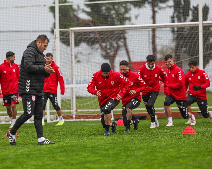 Samsunspor'da, Antalyaspor maçı hazırlıkları tamamlandı