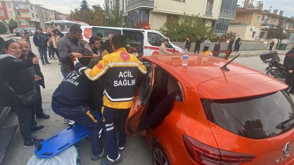 Erzincan'da trafik kazası: 1 yaralı