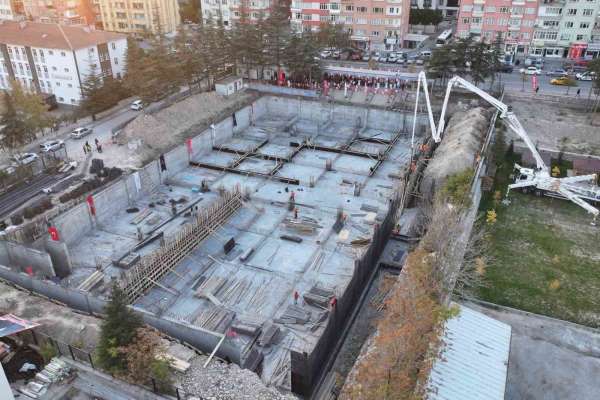 Niğde'de 375 izleyici kapasiteli spor salonunun temeli atıldı