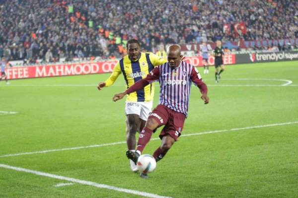 Trendyol Süper Lig: Trabzonspor: 2 - Fenerbahçe: 3