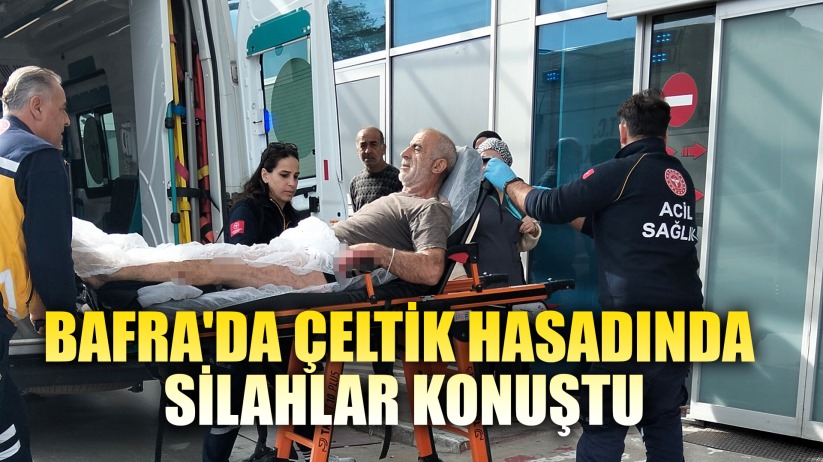 Bafra'da çeltik hasadında silahlı kavga: 2 kardeş yaralandı