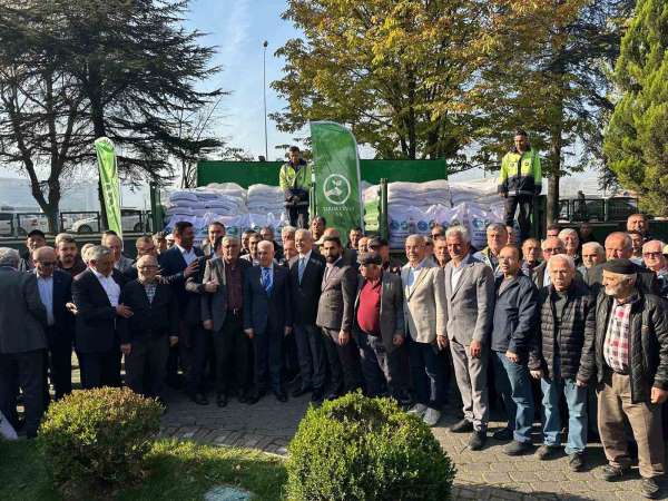 Bursa Büyükşehir'den çiftçilere 47 ton buğday tohumu desteği