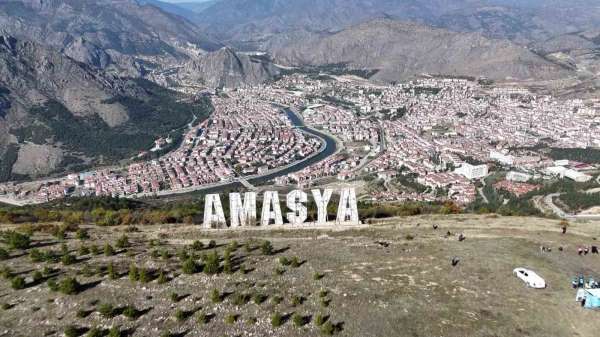 Dağın zirvesine yazıldı: Hollywood değil 'Amasya'